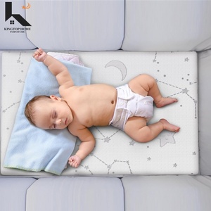 <span class=keywords><strong>Matelas</strong></span> <span class=keywords><strong>de</strong></span> berceau pour bébé moderne, durable, respirant, en <span class=keywords><strong>mousse</strong></span> à <span class=keywords><strong>mémoire</strong></span> <span class=keywords><strong>de</strong></span> forme, pour les tout-petits, avec housse amovible - Product Image 2