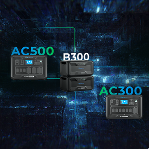 Batería de Expansión <span class=keywords><strong>Bluetti</strong></span> <span class=keywords><strong>B300S</strong></span>, Estación de Energía de Respaldo de 3072 Wh, Generador Solar para Campamentos al Aire Libre, Viajes en Autocaravana - Product Image 5