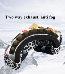 <span class=keywords><strong>Gafas</strong></span> de esquí para adultos, lentes deslumbrantes con montura grande, UV400 - Product Image 5