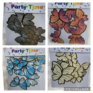 3D Butterfly Cake <b>Decorations</b> Fancy Romantic Wedding <b>Valentine</b> Party Anniversary Cake Toppers for Celebration and Events - Product Image 2