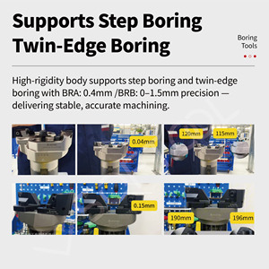 Barres d'alésage réglables de haute qualité <span class=keywords><strong>pour</strong></span> centre d'usinage, en acier, vente chaude, fourniture directe usine - Product Image 6