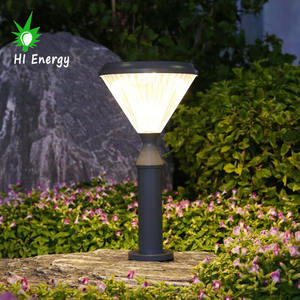 ランプガーデンボラードLedオールインワンライト屋外ボラード統合電源出入り口ガードデンソーラーローンライト - Product Image 3