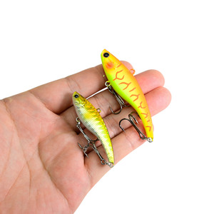 Factory Minnow Fishing Lure 55mm 70mm Artificial Hard VIB Bait for Bass Fishing Wobblers Topwater Minnow <strong>Viberation</strong> Fish Lures - Product Image 2