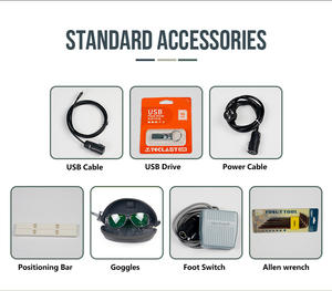 Máquina de marcado láser Co2 de alta calidad, máquina de marcado láser Uv 5W, máquina de grabado de Metal láser de fibra 3D para Metal y plástico - Product Image 3