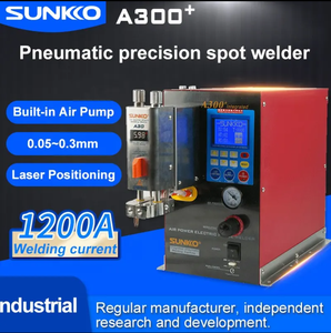 เครื่องซ่อมแบตเตอรี่ลิเธียมแบบกดจุดด้วยลมอัด รุ่นอุตสาหกรรม Sunkko A300+ กำลังไฟ 7.5 กิโลวัตต์ - Product Image 4