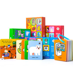 Impression personnalisée de livres cartonnés pour enfants, cartes d'apprentissage pour bébés et enfants - Product Image 2
