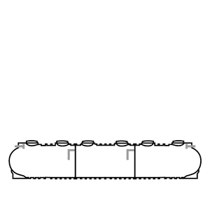 Tanque Séptico de Tres Cámaras 250 AE Primario - Product Image 1