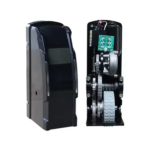 Kit d'opérateur d'ouvre-porte de moteur de porte battante roulante électrique Smart 400KG Single Leaf DC 24V