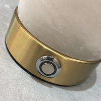 Capteur tactile Led en plus de la lampe de Table, veilleuse d'ambiance, lampe de Table Rechargeable, lampe en albâtre, lampe blanche chaude, 220V 80, lampe en céramique