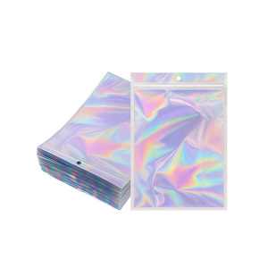 Bolsas de Mylar Holográficas Resellables para Almacenamiento de Aperitivos, Café y Alimentos, Protección Duradera y Resistente con un Acabado Brillante y Atractivo - Product Image 1