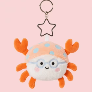 <span class=keywords><strong>Cangrejo</strong></span> personalizado escupir Saliva Animal de <span class=keywords><strong>peluche</strong></span> de juguete bebé juguetes suaves logotipo personalizado llavero Peluches - Product Image 1