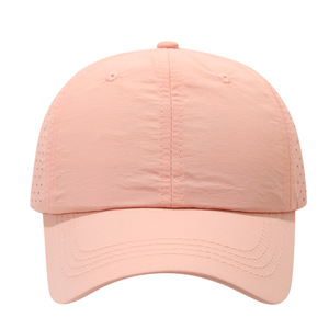 Unisex Breathable Mesh Baseball Cap Adjustable Sun Protection Spring Summer Outdoor Wear Polyester Fabric - Product Image 1
