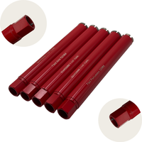 Forets diamantés Great Wall soudés au laser de 52 mm pour perçage humide de béton et maçonnerie, filetage 1-1/4 po, garantie 3 ans