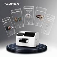 Imprimante à plat LED 3D intelligente PodNEX AI UV avec tête d'impression DX7, nouvelle machine d'impression automatique pour coques de téléphone et housses mobiles