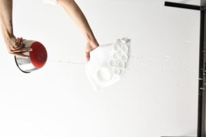 Tablero de Dibujo Elíptico de Silicona con Vaso, Tapetes de Arte de Silicona para Niños, Duraderos y Fáciles de Limpiar - Product Image 5