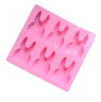 6 trous sans BPA de qualité alimentaire Silicone dent moule gâteau moule dents moule pour gâteau cuisson décoration