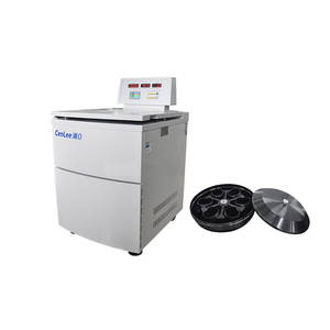 Grande alta velocidade refrigerada centrífuga 10000r/min 6x1000ml ângulo rotor com adaptadores laboratório centrífuga máquina - Product Image 1