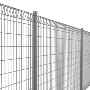 <span class=keywords><strong>Panneau</strong></span> de <span class=keywords><strong>grillage</strong></span> <span class=keywords><strong>soudé</strong></span> sinueux pour installer facilement la clôture de fer de sécurité de mur de frontière de jardin - Product Image 1