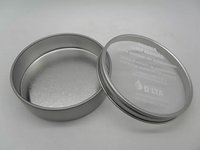 Boîte en fer blanc ronde de petite taille avec fenêtre pour bonbons à la menthe, chocolats, emballage vide – Prix usine de gros