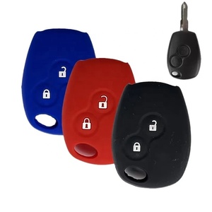 Custodia Protettiva Antiurto in Silicone per Chiavi Auto, Gel di Silice Durevole per <span class=keywords><strong>Clio</strong></span> 2015-2016, Pieghevole, Leggera e Resistente ai Graffi - Product Image 1