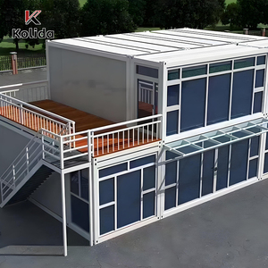 Kolida container đóng gói hiệu quả chi phí cho nhà ở tạm thời trong khu vực thiên tai hoặc là không gian văn phòng tạm thời. - Product Image 2