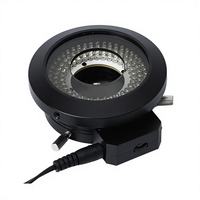 Anneau lumineux polarisé 120 LED 30000lx 0-100% dimmable pour inspection microscopique en alliage d'aluminium MSS-A-LED120PZ