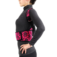 Ceinture de soutien lombaire magnétique en néoprène Weilong T-177 à impression personnalisée, correcteur de posture, attelle dorsale – Offre Spéciale