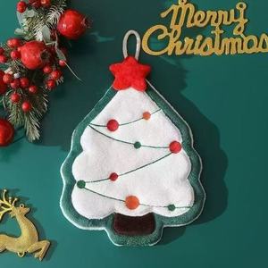 Custom Wholesale Christmas <b>Hand</b> <b>Towels</b>, Odor-resistant, Hangable <b>Kitchen</b> Quick-drying Rags, <b>Kitchen</b> <b>Towels</b> - Product Image 3