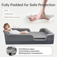 Lit de sol en mousse moderne 2026 en gros d'usine, vente chaude, mobilier de chambre d'enfant, lits à cadre souple pour enfants avec matelas en éponge