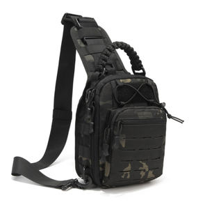 DFCB01 Waterproof Nylon Laser Cut <b>Molle</b> Crossbody Man Sports Tactical <b>Bag</b> - Product Image 6