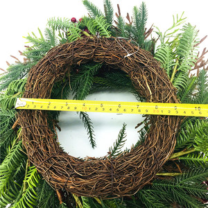 Trang Trí Cửa Set Red Flower Berry Giáng Sinh Nhân Tạo Vòng Hoa - Product Image 5