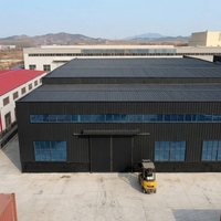 Services de soudage, découpe et pliage pour entrepôts préfabriqués en matériaux légers ZTSS, application standard ASTM, atelier en acier