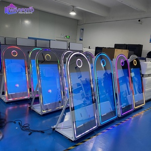 Alquiler de Cabinas Fotográficas, Cabina Fotográfica con Marco de Espejo LED Mágico de Alta Calidad, Cabina Fotográfica con Pantalla Táctil - Product Image 6