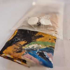 HMS Julio Happy Kids senza cornice arazzo bohémien arte della parete fatto a mano decorativo all'aperto appeso sulla parete di corda decorativo - Product Image 4