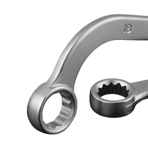 Jeu de clés à douille double à 12 points de type S, clé universelle à tête fixe pour réparation automobile et domestique, taille 10-19 mm, 5 pièces - Product Image 3