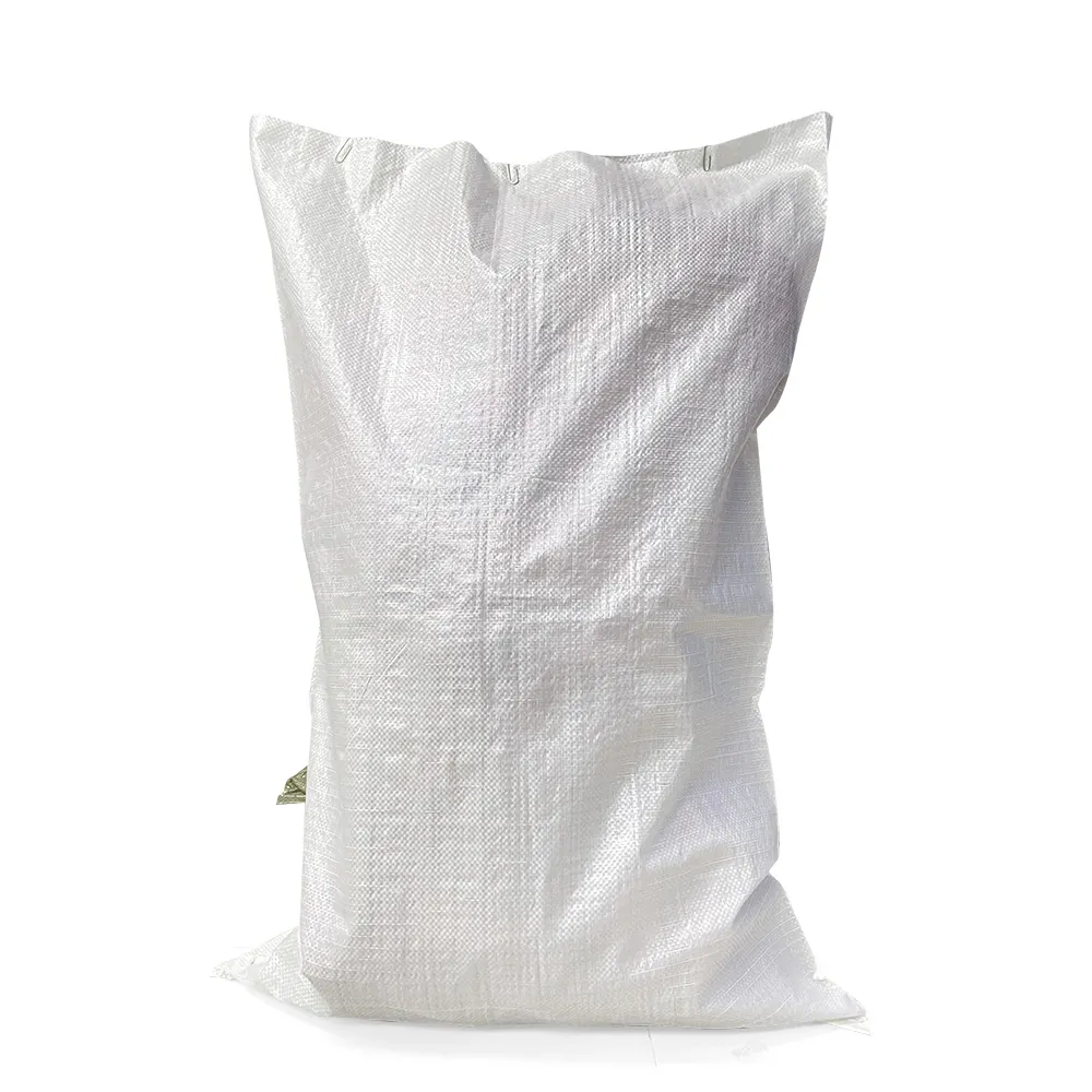 High quality pp woven bags 50kg polypropylene sacks for sand animal feed flour used rice packaging bag