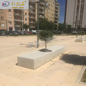 Nuevas Macetas Redondas de Hormigón GRC Magic Stone de 3 cm de Grosor para Paisajismo Urbano - Product Image 2