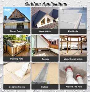 Modern Liquid Polyurethane <b>Waterproof</b> Sealant Invisible Repairing Leak Adhesive Eco-Friendly Indoor Outdoor Roof Coating - Product Image 6