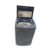 Potente Lavadora de Carga Superior de 15 kg con Lavado Inteligente con Agua Fría y Caliente para la Ropa de Familias Ocupadas, Lavadoras de Carga Superior con Lavado Inteligente