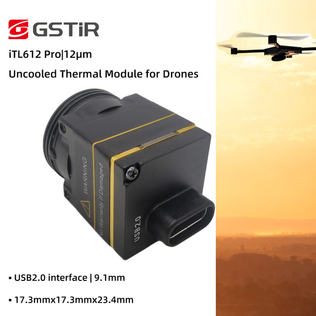 Wholesale Price Original Guide ITL612 9.1mm USB2.0 Thermal Camera Core with CMOS Sensor for UAV Gimbal RC FPV Drone Quadcopter