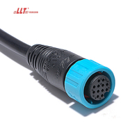 Connecteur de câble pour vélo électrique 12 broches M16, étanche IP67