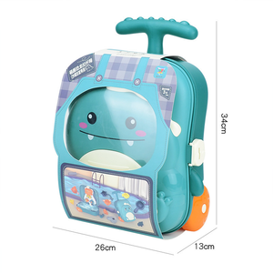 Giocattoli da spiaggia portatili divertenti Set perfetto per il gioco di sabbia e acqua sulla riva durevole colorato e compatto per le avventure all'aria aperta dei bambini - Product Image 4