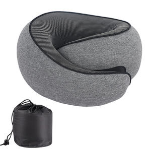 <b>U</b>-<b>Shaped</b> Travel <b>Pillow</b> With Memory Cotton Inner Core Portable Neck for Car and Airplane Use Wholesale Available - Product Image 1