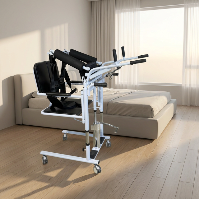 Shift Chair, Multifunctional Home Paralysis Chair, Elderly Care Artifact, Hydraulic Lift, Auxiliary Patient Care Equipment