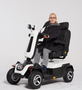 De gran tamaño atractivo diseño 700W eléctrica plegable scooter de movilidad para discapacitados, hombre - Product Image 5