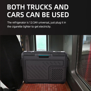 Mini Xe Tủ Lạnh Di Động Tủ Lạnh 12/24V Du Lịch Tủ Lạnh Mạnh Mẽ Máy Nén Một Cách Nhanh Chóng Mát - Product Image 5