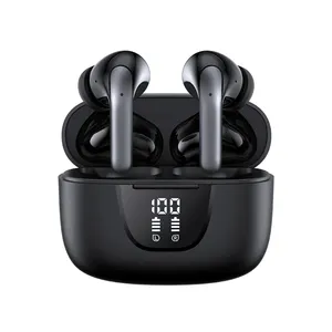 Đúng Không Dây Earbuds Bluetooth 5.3 Tai Nghe TWS Tai Nghe LED Hiển Thị Tai Nghe Tiếng Ồn Hủy Bỏ Trong Tai Tai Tai Nghe