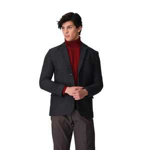 Fournisseur pakistanais de costumes d'affaires pour hommes, grande taille, respirant, double boutonnage, en laine, devant plat, blazer sport d'été - Product Image 1