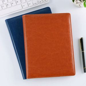 Faux Contract Promotional Gift Custom Diary Journal Writing Planner Notebook <b>A4</b> Multifunctional Pu <b>Leather</b> Collect Documents - Product Image 4