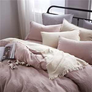 Nuovo Design professionale 100% lino <span class=keywords><strong>francese</strong></span> copripiumino per bambini biancheria da <span class=keywords><strong>letto</strong></span> set <span class=keywords><strong>lenzuola</strong></span> - Product Image 6